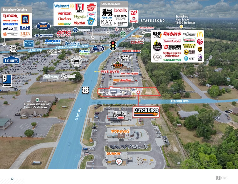 More Photos Of 23950 US-80 Hwy, Statesboro Fast Food For Sale
