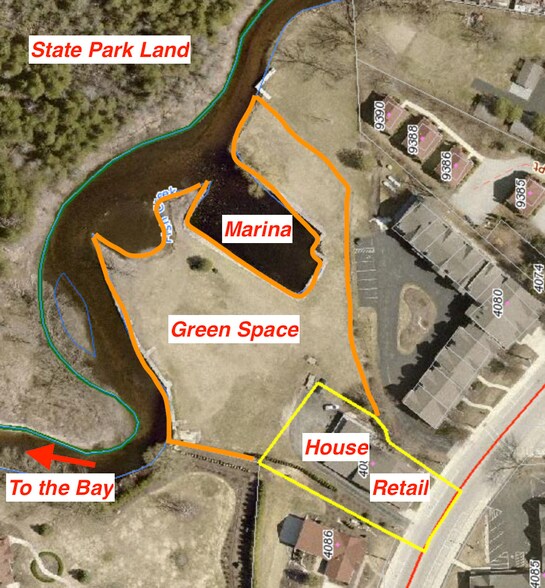 More Photos Of 4084 Main St, Fish Creek Freestanding For Sale