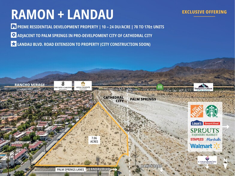 Primary Photo Of 01 Ramon Road, Cathedral City Land For Sale