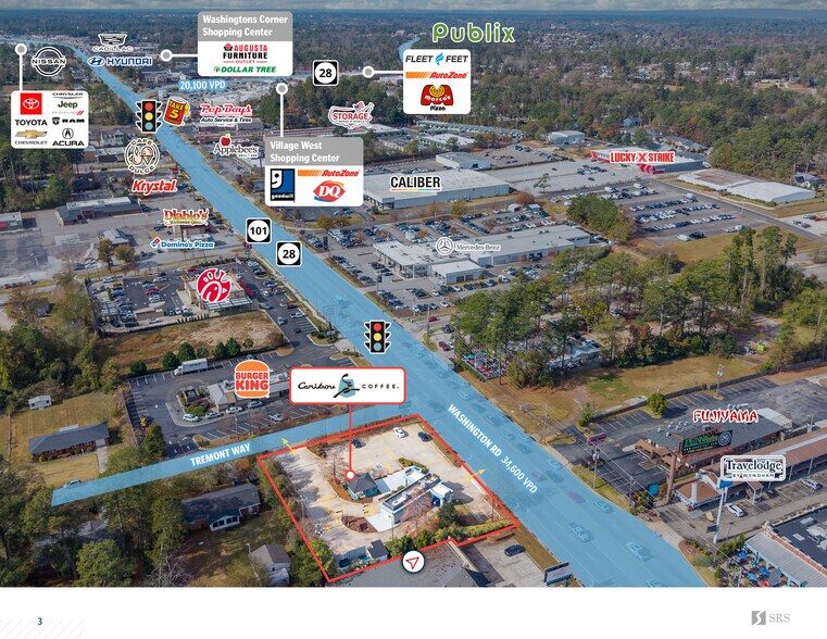 More Photos Of 3050 Washington Rd, Augusta Fast Food For Sale