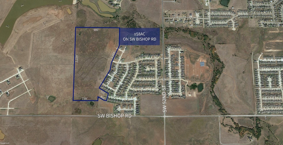 Primary Photo Of 58AC On SW Bishop Rd, Lawton Land For Sale