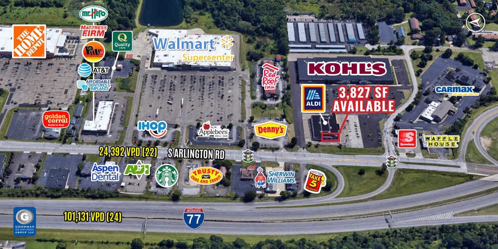 Primary Photo Of 2981 S Arlington Rd, Akron Freestanding For Lease