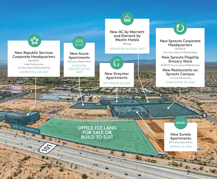 More Photos Of NWC 56th St & Loop 101, Phoenix Land For Lease