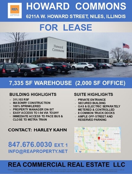More Photos Of 6151-6299 W Howard St, Niles Flex For Lease