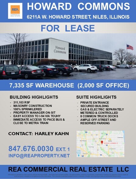 More Photos Of 6201-6299 W Howard St, Niles Light Manufacturing For Lease