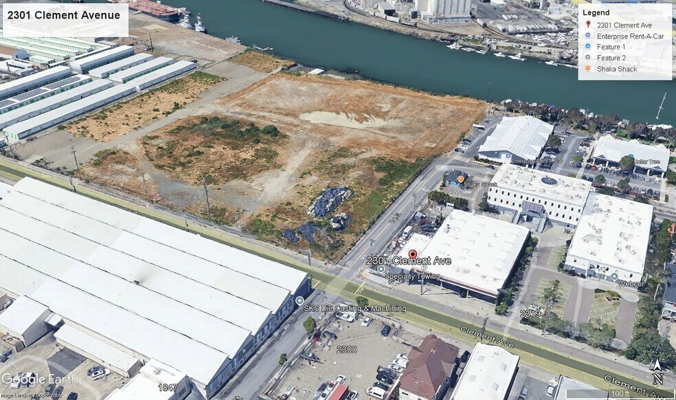 More Photos Of 2301 Clement Ave, Alameda Land For Lease