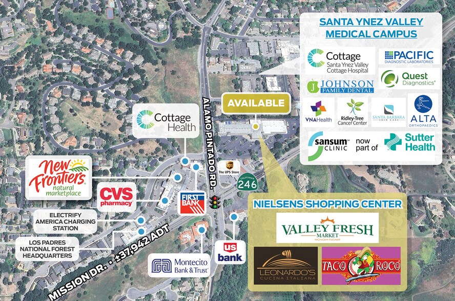 Primary Photo Of 608-636 Alamo Pintado Rd, Solvang Unknown For Lease