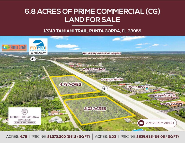 Primary Photo Of 12313 Tamiami, Punta Gorda Land For Sale