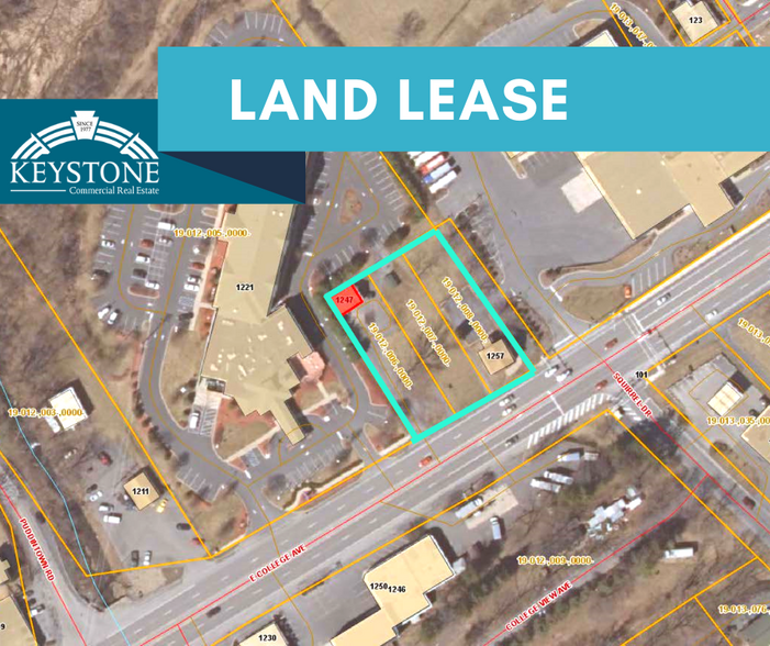 Primary Photo Of 1247 E College Ave, State College Land For Lease