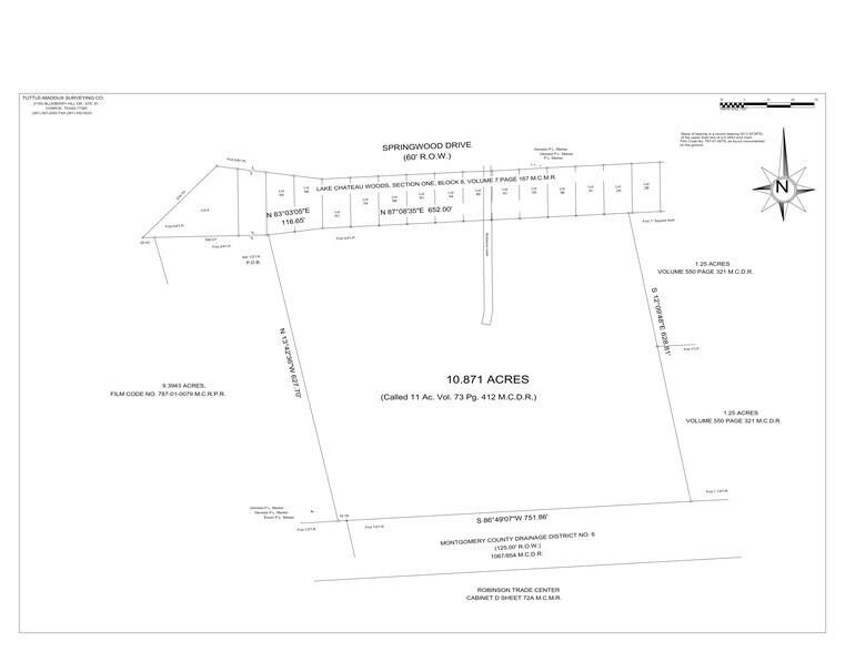More Photos Of 411 Springwood Dr, Conroe Land For Sale