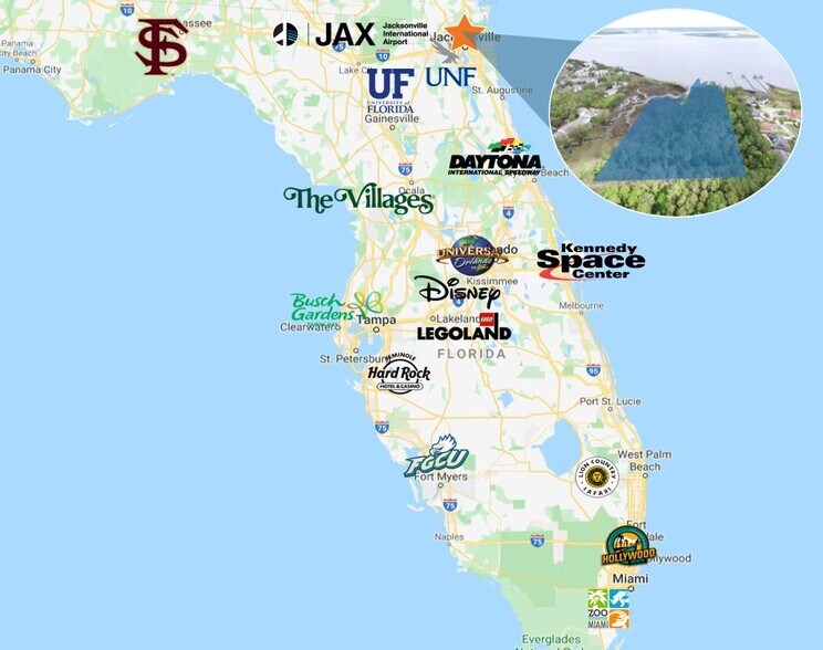More Photos Of 5969 Edenfield Rd, Jacksonville Land For Sale