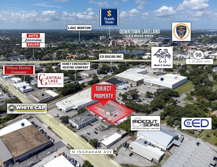 More Photos Of 930 E Oak St, Lakeland Warehouse For Lease