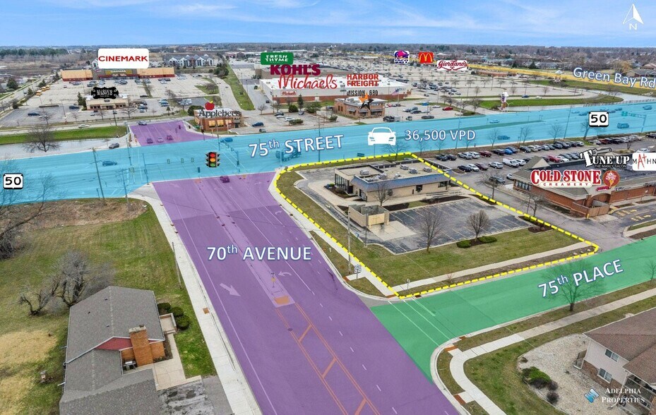 More Photos Of 6945 75th St, Kenosha Fast Food For Lease