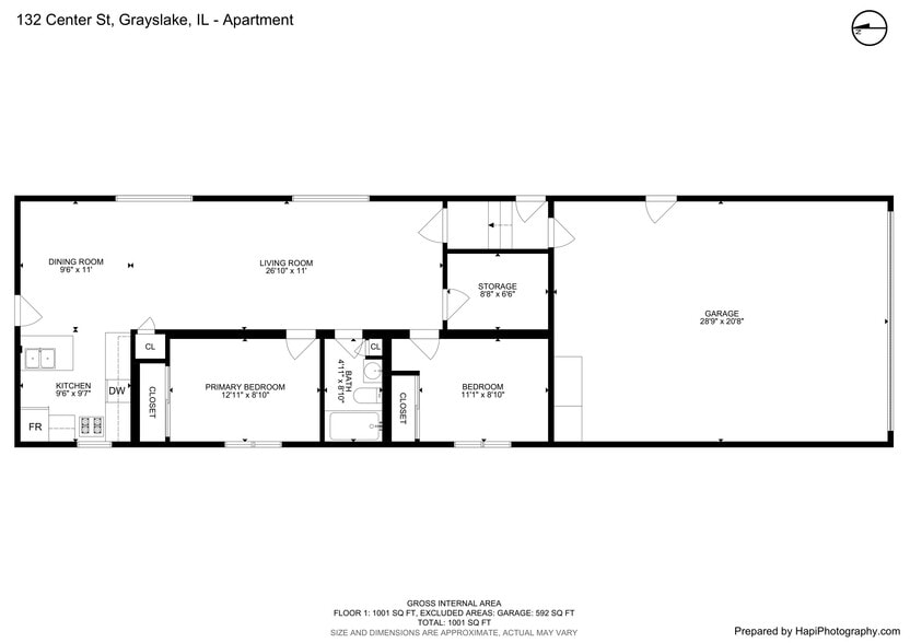 More Photos Of 132 Center St, Grayslake Storefront For Sale