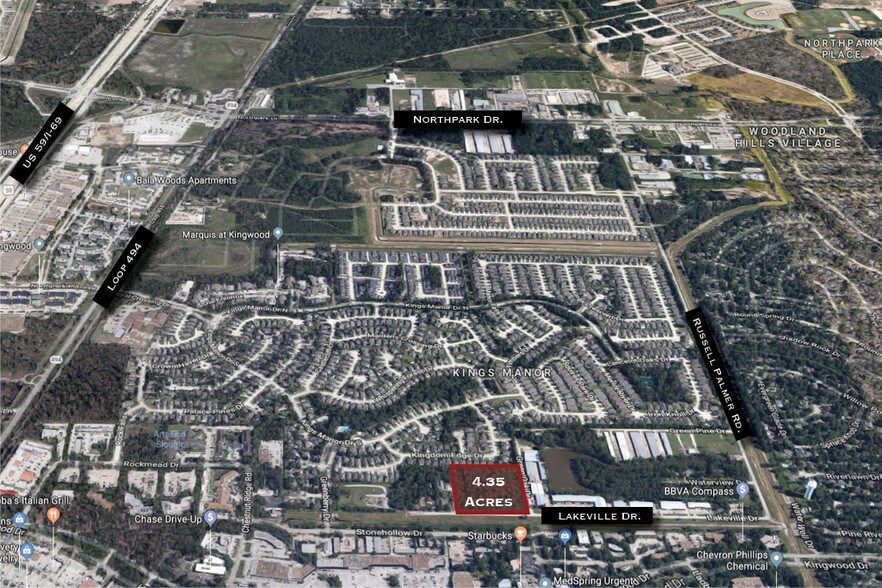 Primary Photo Of 0 Lakeville Dr, Kingwood Land For Sale