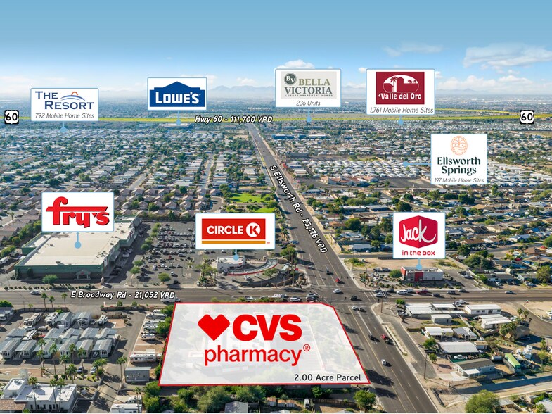 More Photos Of 9230 E Broadway Rd, Mesa Freestanding For Sale