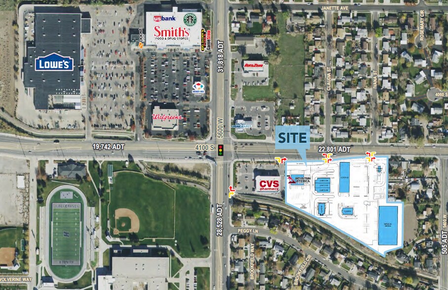 More Photos Of 5400-5541 W 4100 S, West Valley City Land For Lease