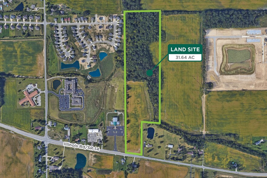 Primary Photo Of 14900 Illinois Rd, Fort Wayne Land For Sale