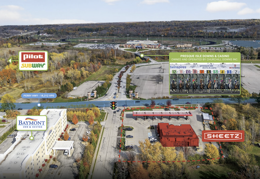 More Photos Of 8180 Perry Hwy, Erie Convenience Store For Sale