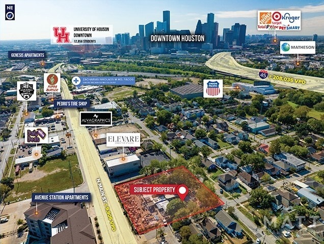 More Photos Of 2009 N Main St, Houston Land For Sale