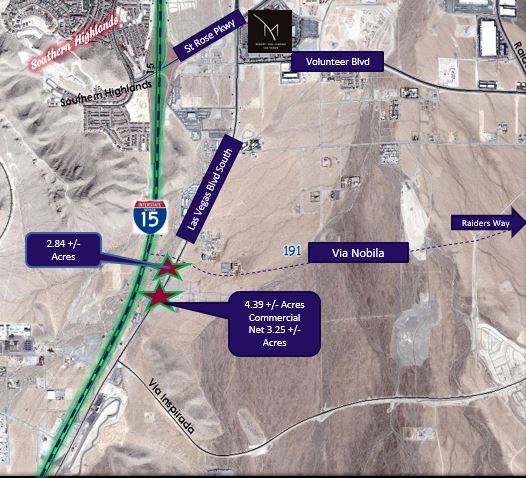 More Photos Of 13557 S Las Vegas Blvd, Henderson Land For Sale