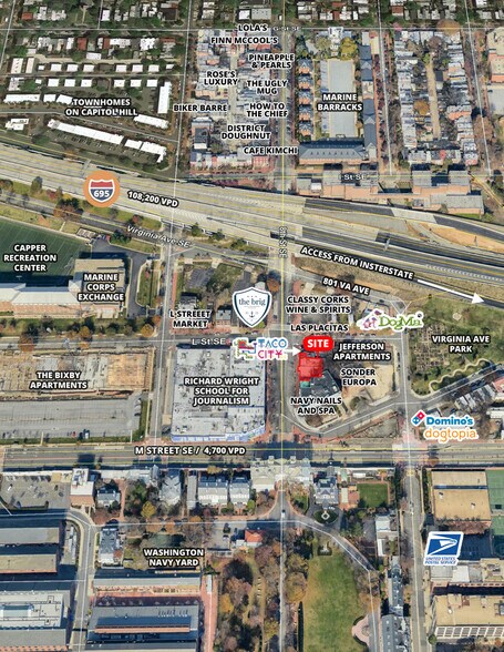 More Photos Of 1102-1106 8th St SE, Washington General Retail For Lease