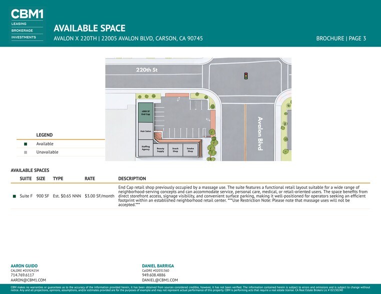 More Photos Of 22001-22005 Avalon Blvd, Carson Unknown For Lease