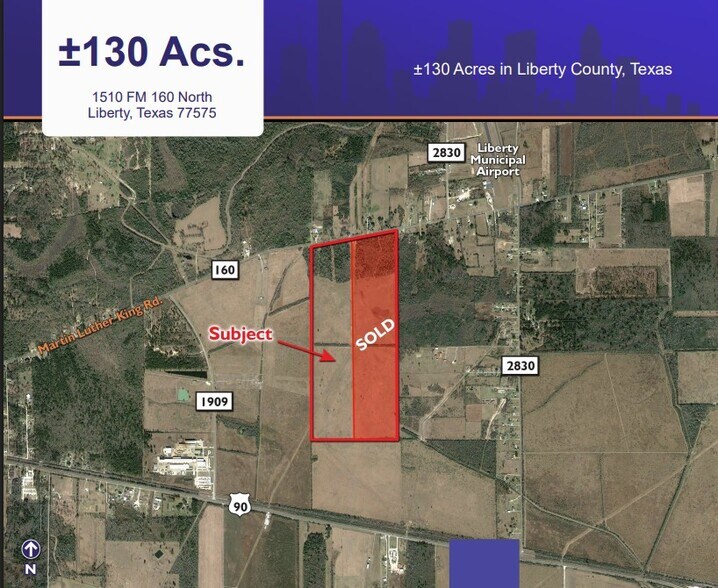 Primary Photo Of 1510 FM 160 N, Liberty Land For Sale