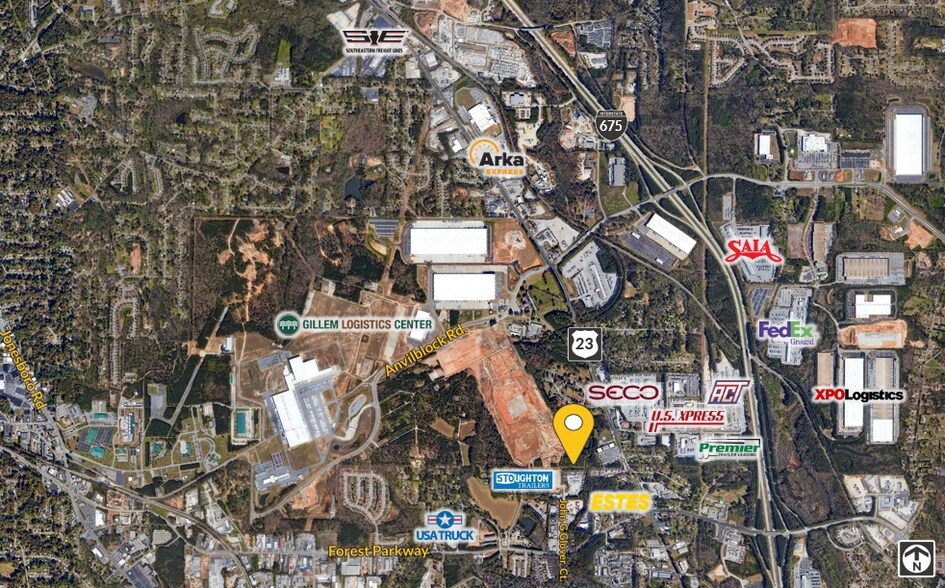 More Photos Of 5166 John G Glover Ind Ct, Ellenwood Land For Lease