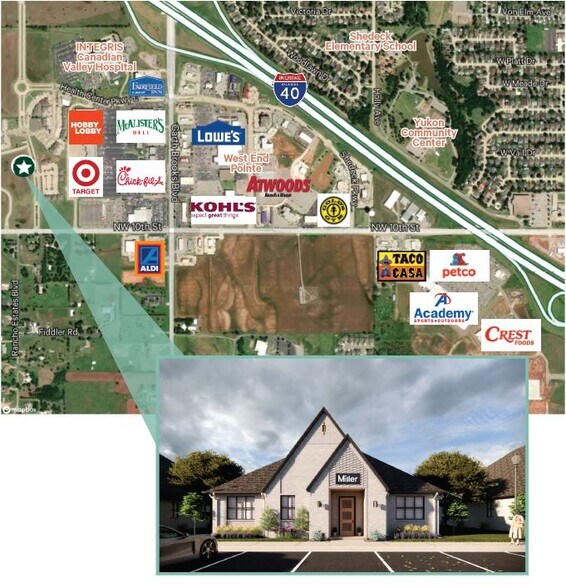 More Photos Of 1530 Health Center Pky, Yukon Medical For Sale