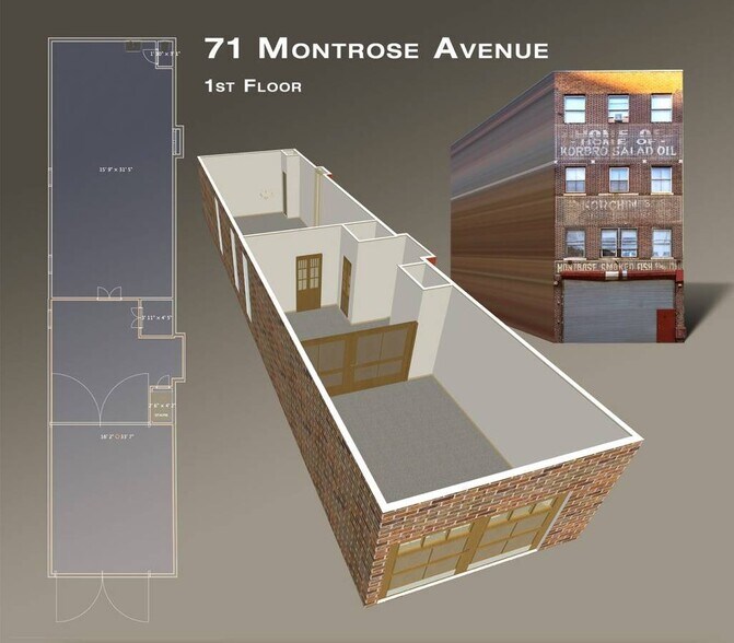 More Photos Of 71 Montrose Ave, Brooklyn Warehouse For Sale