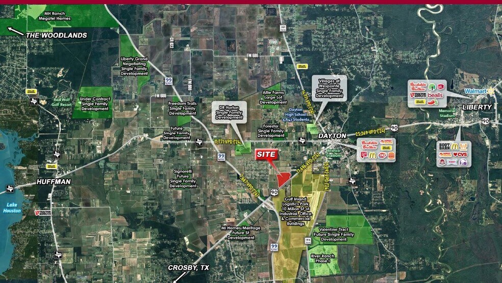 More Photos Of County Rd 601, Dayton Land For Sale