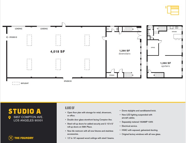 More Photos Of 1458 E 58th Pl, Los Angeles Showroom For Lease
