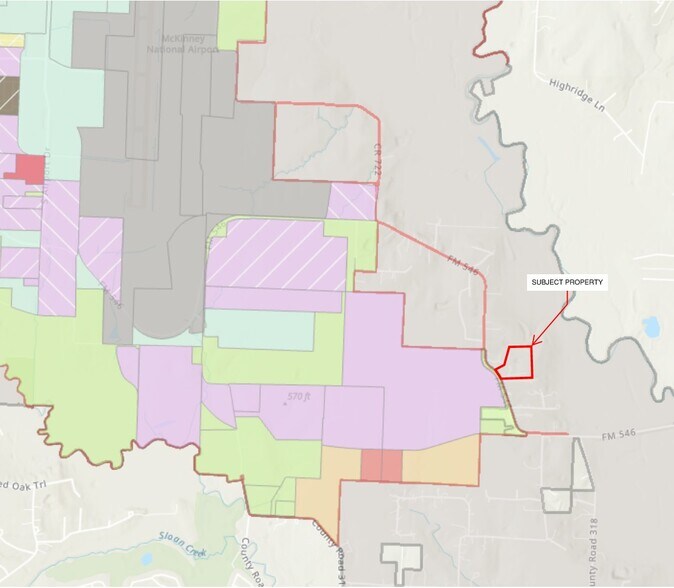 More Photos Of 2504 FM 546, McKinney Land For Sale