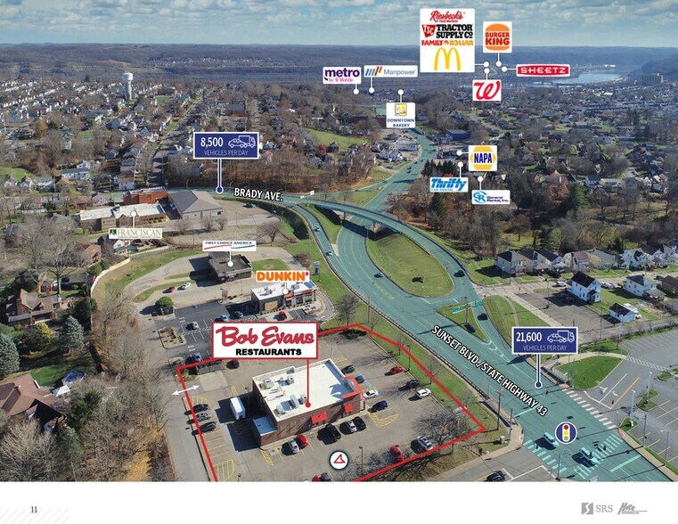 More Photos Of 1997 Sunset Blvd, Steubenville Restaurant For Sale