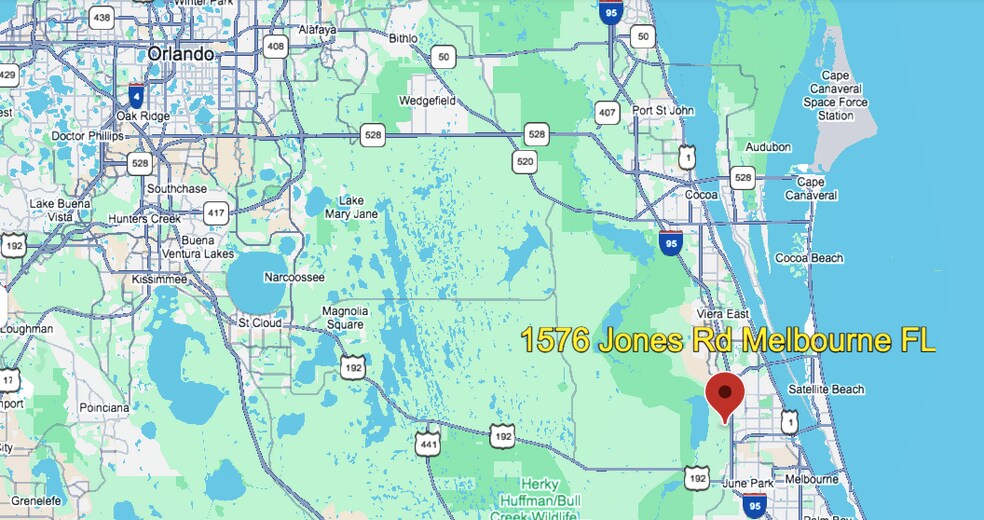 More Photos Of 1576 Jones Rd, Melbourne Land For Sale