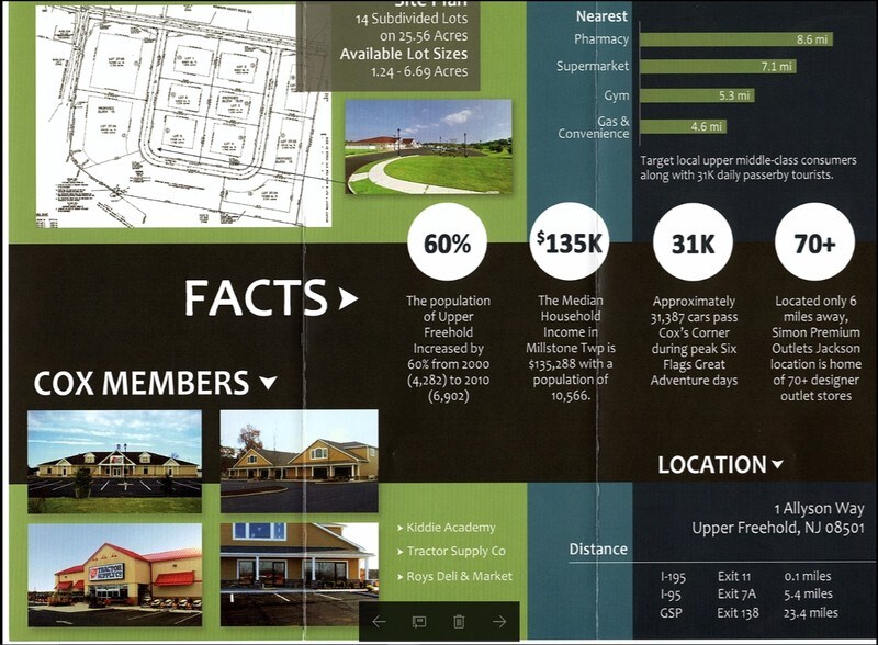 More Photos Of 3 Allyson Way, Upper Freehold Township Land For Sale