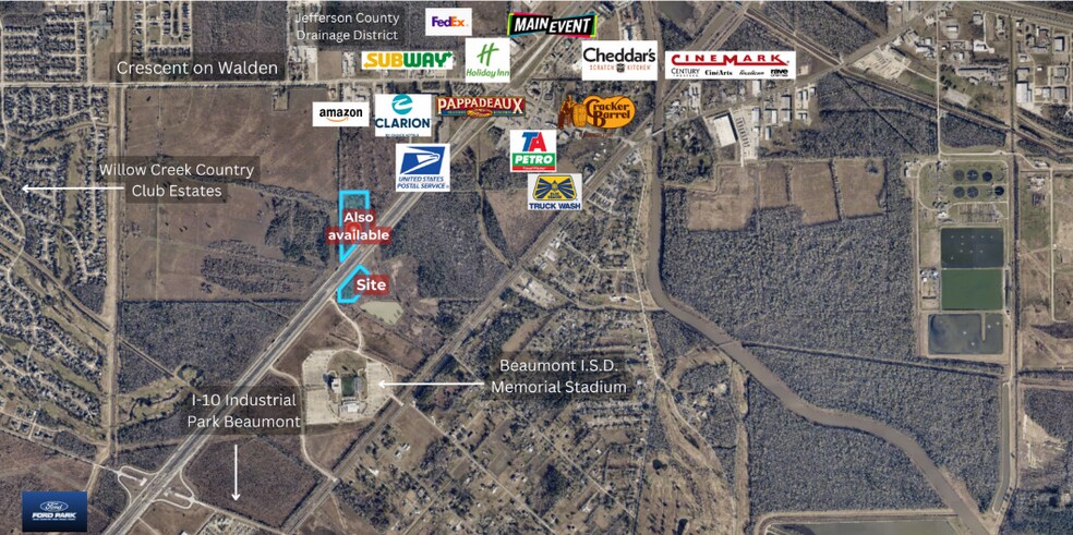 Primary Photo Of +/- 4 Acres I-10 & Lakeway, Beaumont Land For Sale
