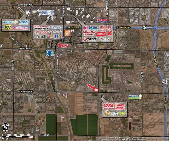 More Photos Of NWC Sossaman & Guadalupe Rd, Mesa Land For Sale