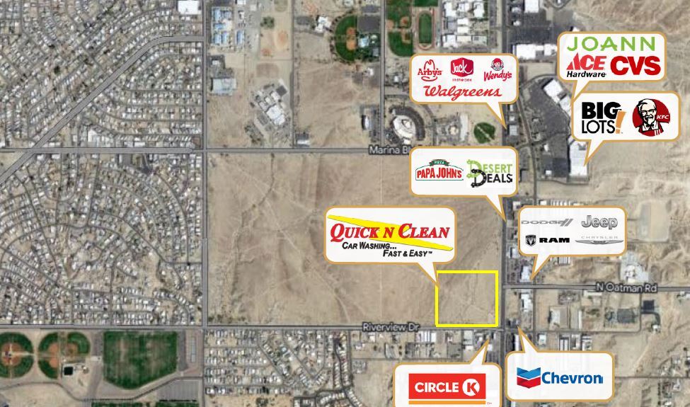 Primary Photo Of NWC Hwy 95 & Riverview Dr, Bullhead City Land For Sale