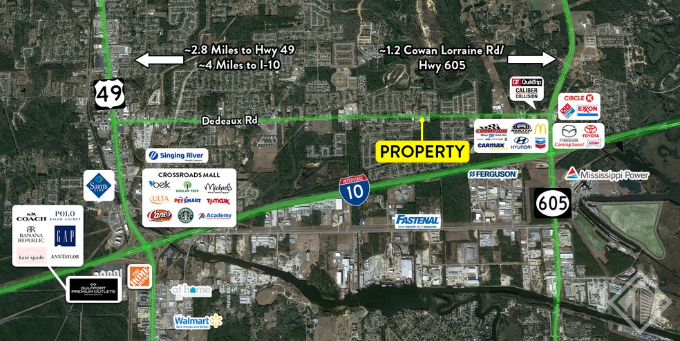 More Photos Of 12483 Dedeaux Rd, Gulfport Office For Sale
