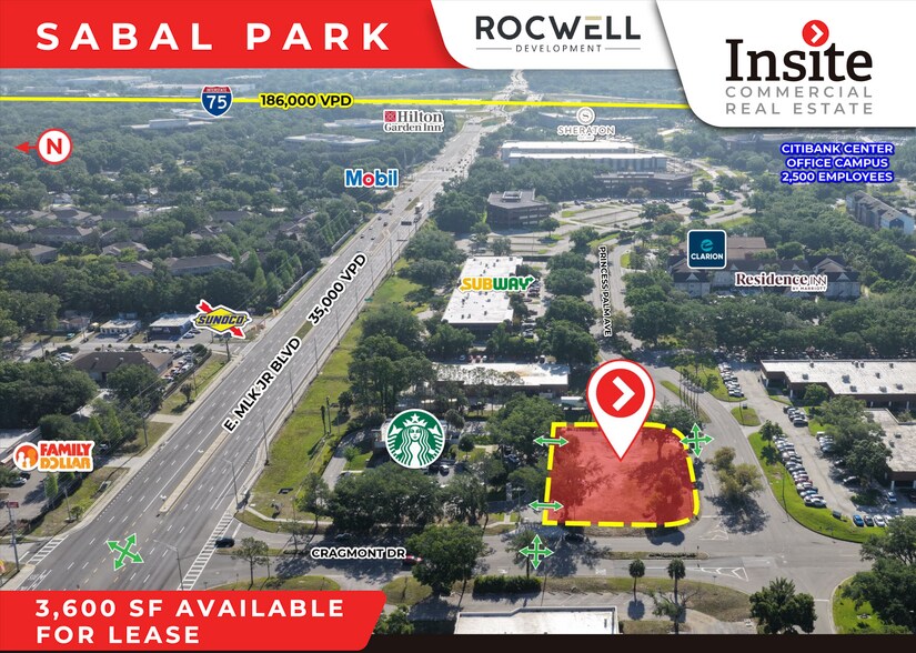 Primary Photo Of 9601 E Doctor Martin Luther King Junior Blvd, Tampa General Retail For Lease