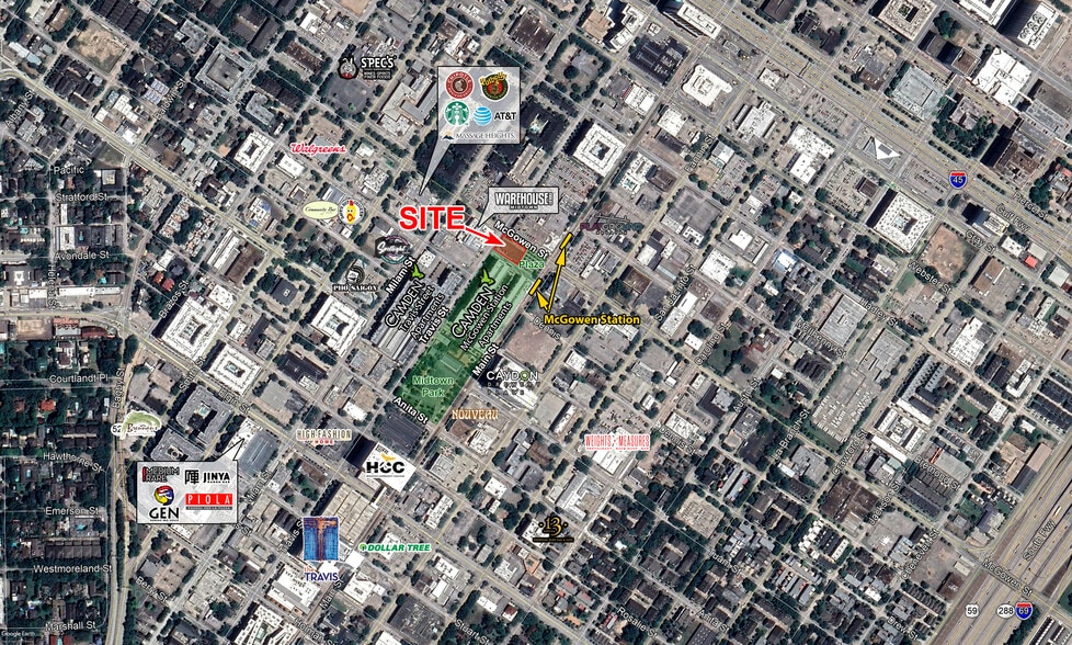 More Photos Of 2607 Travis St, Houston Land For Lease