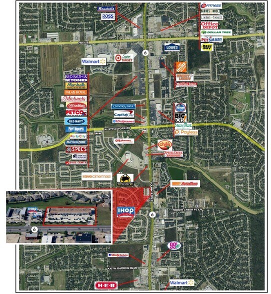 More Photos Of 5537-5571 Highway 6 N, Houston Storefront For Sale
