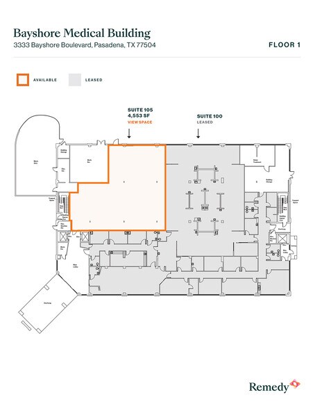 More Photos Of 3333 Bayshore Blvd, Pasadena Medical For Lease