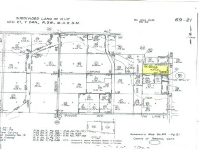 More Photos Of 1075 Highway 99 West, Corning Land For Sale