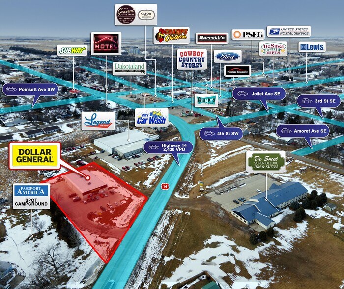 More Photos Of 301 US-14, De Smet Freestanding For Sale