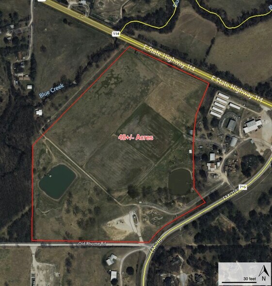 Primary Photo Of 196 FM 718, Rhome Land For Sale