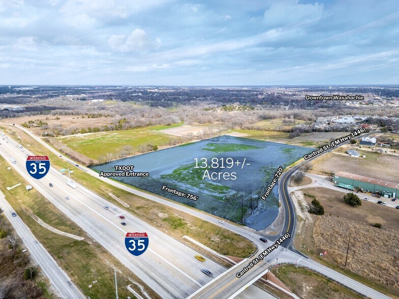 More Photos Of 13.819 Acres I-35, Waxahachie Land For Sale