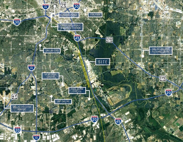 More Photos Of 8001 S Central Expy, Dallas Land For Sale